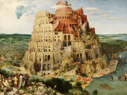 Pieter Bruegel: Turmbau zu Babel /1563/l